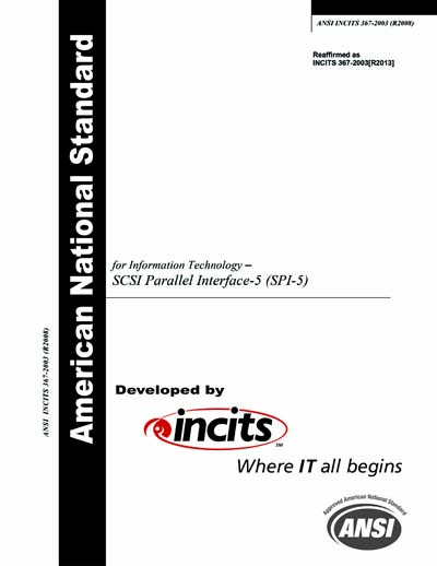 Standards PDF Cover Page